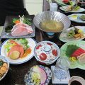 お湯は最高、食事はいまひとつ