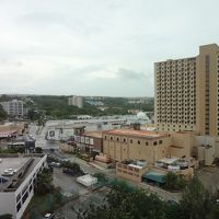 7階の部屋からの眺め（街側）