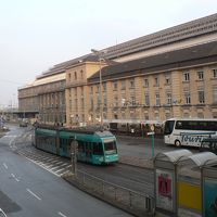 ホテルから見た中央駅