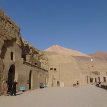 見学路奥からの風景