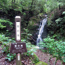 鶯の滝。