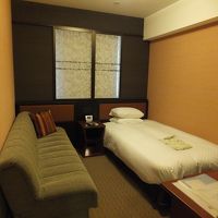 二人だとこのソファーがベッドになると思います