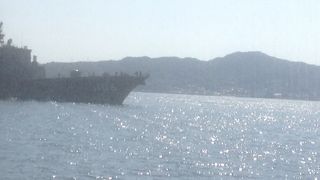 高速船で初めての瀬戸内海横断