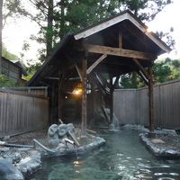 一番広い貸切露天風呂「天女」