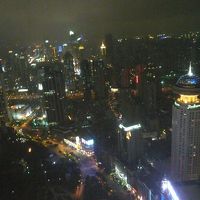 バーラウンジから見た夜景