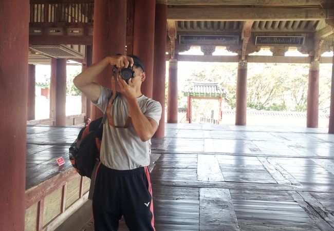 Big Korean traditional house for washing 