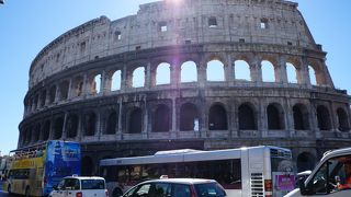 教科書で見たコロッセオが目の前に