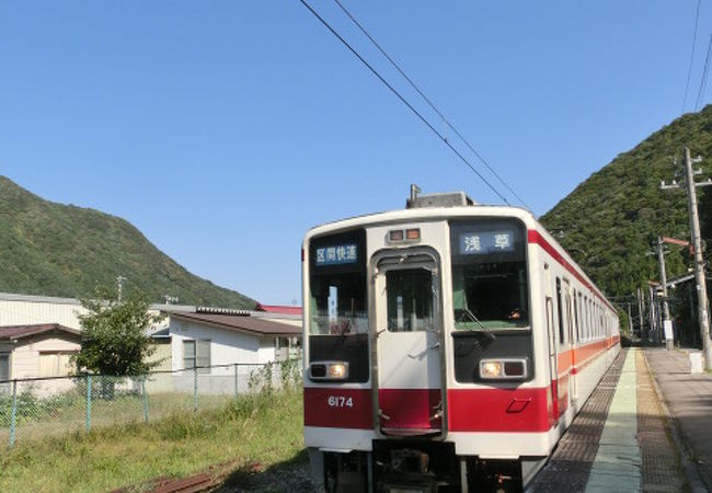 古い駅☆売店と改札は離れています