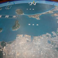 博多港のジオラマ