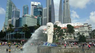 シンボルのマーライオン