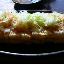 油揚げステーキ