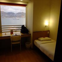 ビクトリア湾が見える