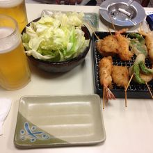 乗り換え途中にぷらっと串カツ！