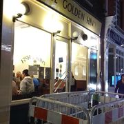 ロンドンでFish and Chipsを食べるならここがお勧め！行列の出来る店Golden Hind