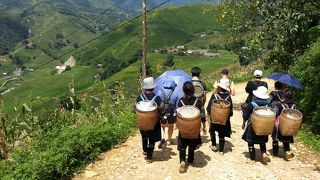 The most natural place in Sapa but be careful some souvenir sellers
