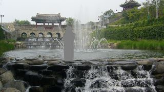 きれいな水が流れています！