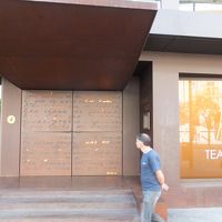 ホテルの入り口