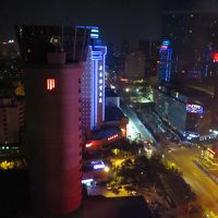 高層階に案内されました。