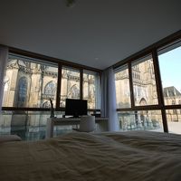 角部屋だったので窓が大きく気持ちよかったです。