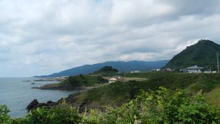 国道101号線沿いにある風光明媚なビューポイント