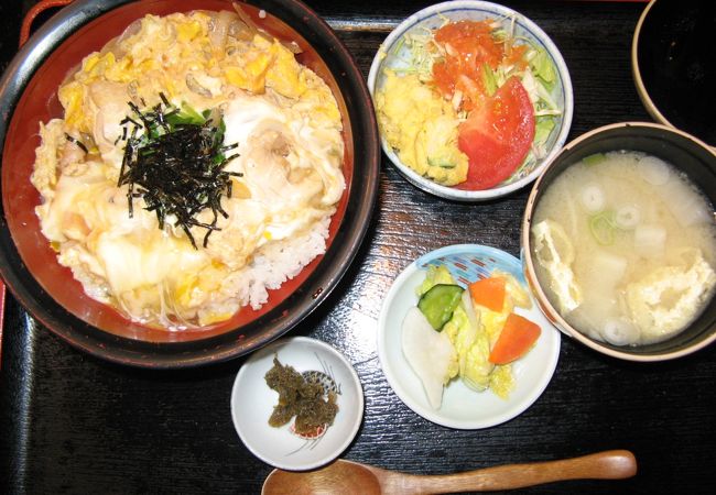比内地鶏親子丼を頂きました