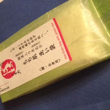 私は緑茶の洗い袋が好み。他の種類もあり
