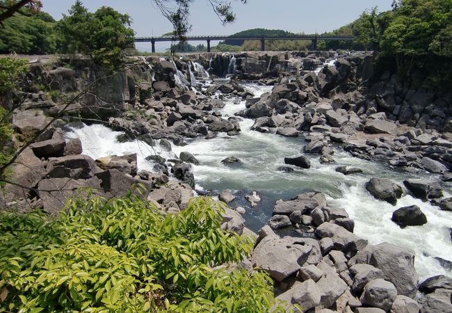 大迫力の滝