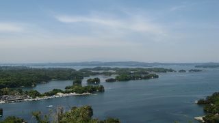 260余島の島々を一望できる名所