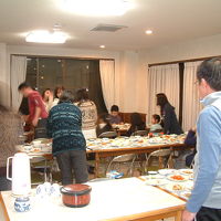 食堂の様子　小奇麗です