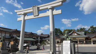 原爆により焼失したが復興した神社
