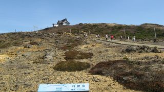 蔵王連峰の山頂のひとつ