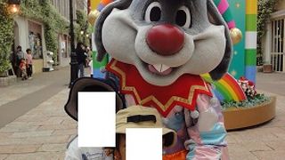 キャラクターとのふれあいも楽しみました！