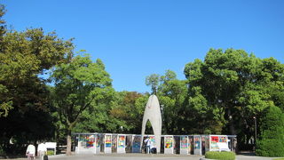 原爆で亡くなった子供たちの慰霊碑