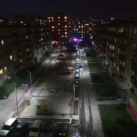 窓から見える景色はまさに団地。