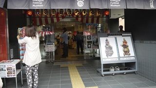 中には入りませんでした。