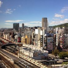 店内からの眺望