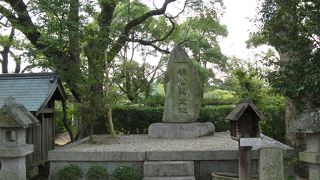 楠木家の屋敷跡