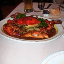 カニのカレー煮