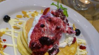 小さめでかわいいパンケーキ