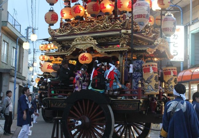 岩船の伝統的な秋祭り