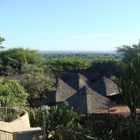 テラスからの眺め。