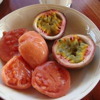 デザートにGranadilla（パッションフルーツ）を腹一杯