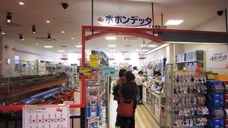 駅ビル内の鉄道模型店