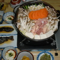 美味しい手作り料理と特製鍋