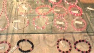 パワーストーンが沢山ある