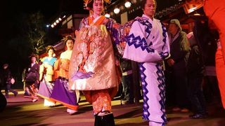 かなりの江戸感。10/19,20限定の夜間イベント。