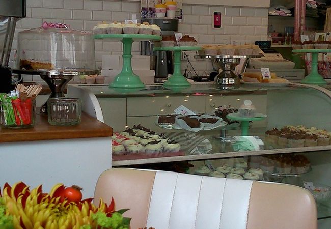コベントガーデン・トラファルガー広場から近い可愛いカップケーキ屋さん（Primrose bakery)