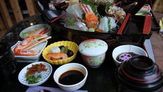 兵庫県浜坂町　グルメ「渡辺水産　味波季」