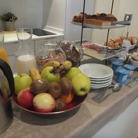 朝食ブッフェ、品数は少ないけれど丁寧に作ってあります