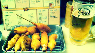 串ｶﾂには生ﾋﾞｰﾙ！